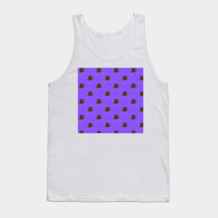 Cork Hat - Purple Tank Top